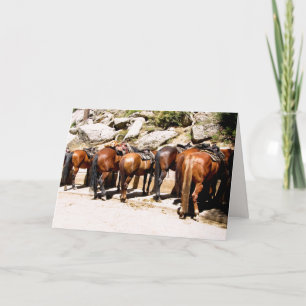 Cartão Cowboy Sobe Bem Em Breve