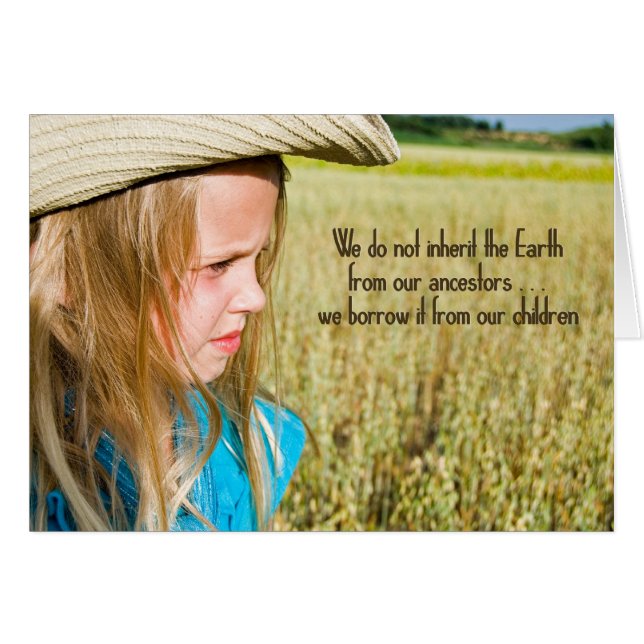 Cartão Cowgirl (Frente horizontal)