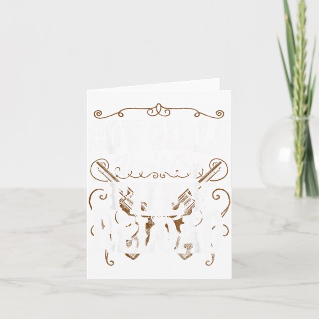 Cartão Cowgirls Don't Cry They Reload  (Frente)