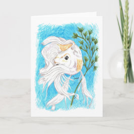 Cartão Coy/Koi blank card