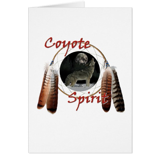 Cartão Coyote Spirit (Frente)