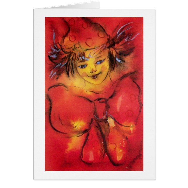 CARTÃO COZINHA VERMELHA COM ESPUMA DOURADA (Frente)