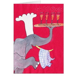 Cartão Cozinheiro chefe mestre