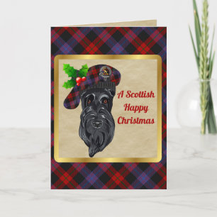 Cartão Crachá Broun/Brown e Xmas Personalizados do Tarta