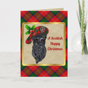 Cartão Crachá de Chisholm e Xmas personalizados de Tarta