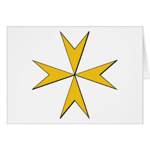 Cartão Crachá de Hospitalers (Malta)