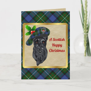Cartão Crachá Fergusson & Tartan - Xmas Personalizados