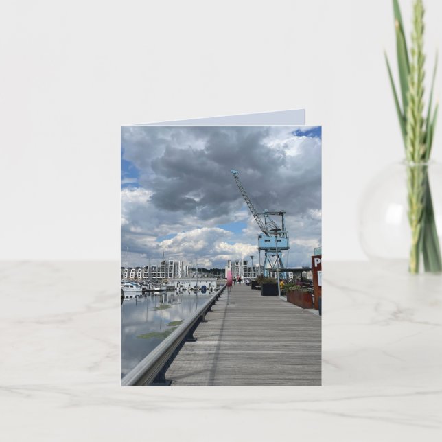 Cartão Crane do Anzinho Antigo (Frente)