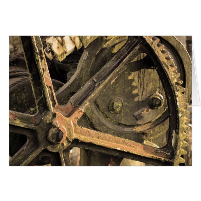 Cartão Crane Esquecida (Frente Horizontal)