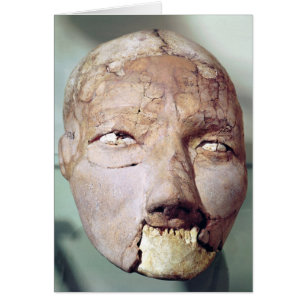 Cartão Crânio, de Jericho, 7000-6000 BC