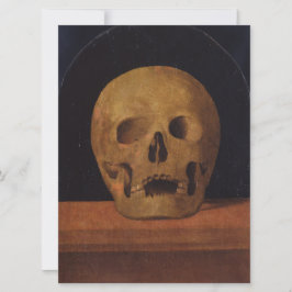 Cartão Crânio humano (por Mariotto Albertinelli)