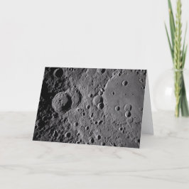 Cartão Crateras Lunares Artemis II