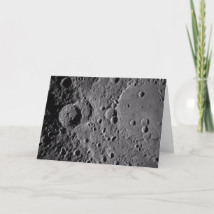 Cartão Crateras Lunares Artemis II