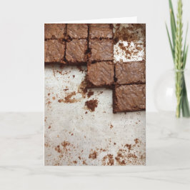 Cartão 'Craving Brownies' Greeting Card
