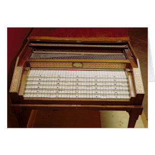 Cartão Cravo, por Johann Jakob Konnicke, 1796