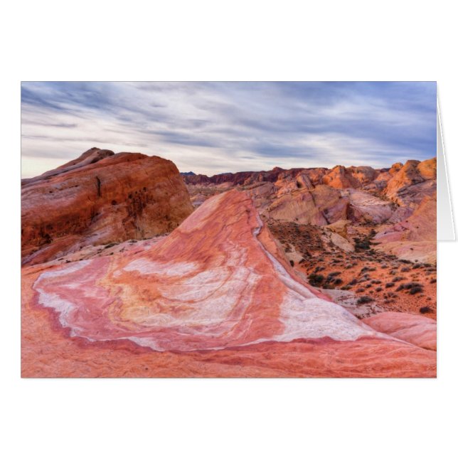 Cartão Crazy Hill Sunrise (Frente Horizontal)