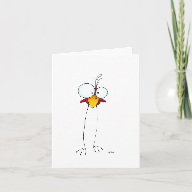 Cartão Crazy Legs Joe (Frente)