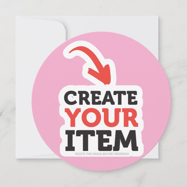 Cartão CREATE-YOUR-OWN Custom upload design Bachelorette (Frente)