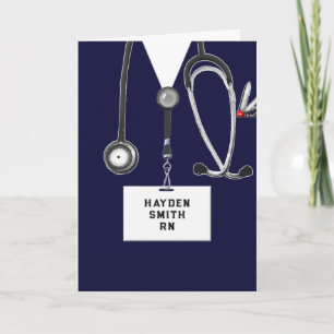 Cartão Creative Nurse Graduation