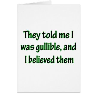 Cartão Crédulo