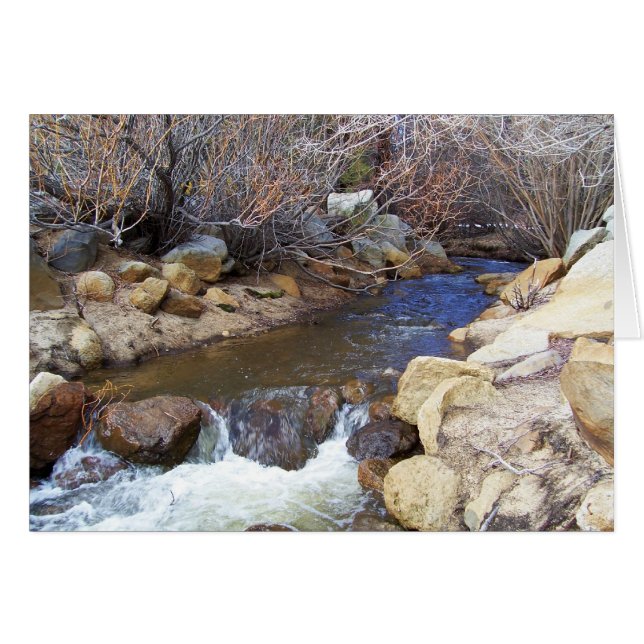 Cartão Creek (Frente Horizontal)