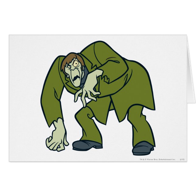 Cartão Creeper Villain (Frente Horizontal)