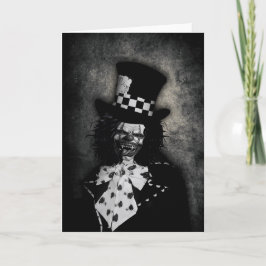 Cartão Creepy Clown Greeting Card