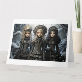 Cartão Creepy Cute Group, Pop Surreal Girls