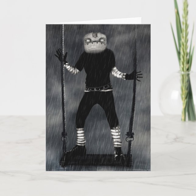 Cartão Creepy Jack Greeting Card (Frente)