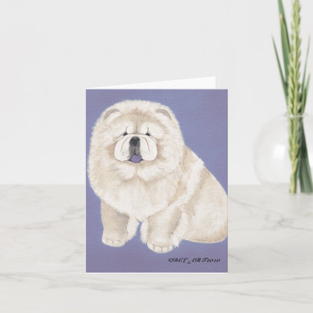 Cartão Creme Chow Card (Frente)