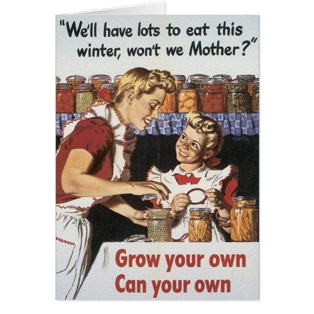 Cartão Cresça Sozinho, Pode (Frente)