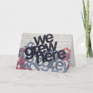 Cartão cresceu aqui