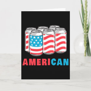 Cartão Crescido Americano Raízes Africanas Bandeira Dos E