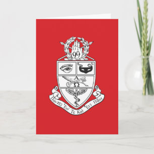 Cartão Crest da Kappa Psi