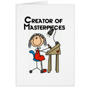 Cartão Criador do camiseta e dos presentes das