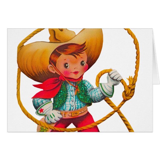 Cartão Criança de Criança de Garoto Retroativo, Cuja Fama (Frente Horizontal)