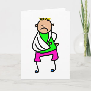 Cartão Criança Ferida