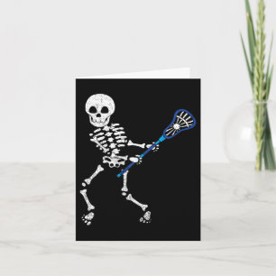 Cartão Crianças Camisa De Halloween Skeleton Esportes De