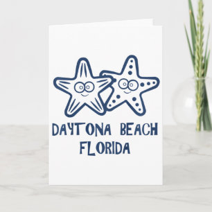 Cartão Crianças Crianças Fofos Férias Daytona Beach Flóri