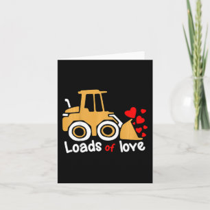 Cartão Crianças Dias de os namorados Cargas De Roda De Am