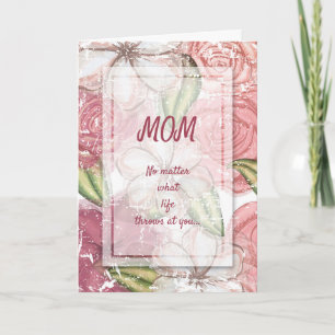 Cartão Crianças Feias Engraçadas Dia de as mães Feliz Flo