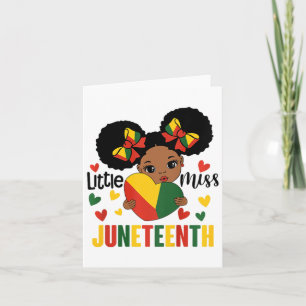 Cartão Crianças Meninas Meninas Negras, 12, Magictoddl