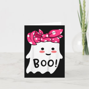 Cartão Crianças Meninas Toddler Feliz Fantasma De Hallowe