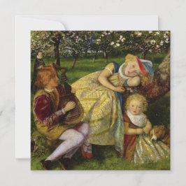 Cartão Crianças no pomar do rei