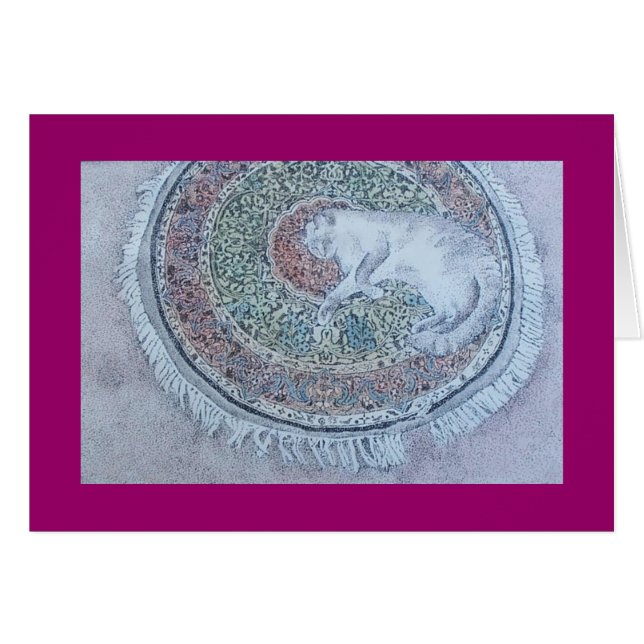 Cartão criatura do conforto (Frente Horizontal)