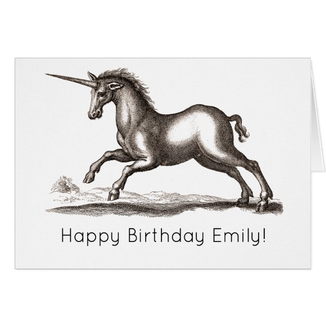 Cartão Criatura Mágica de Woodland Clássica em Execução U (Frente Horizontal)