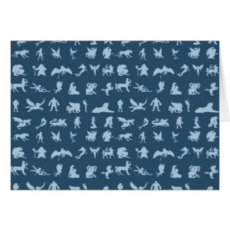 Cartão Criaturas da mitologia