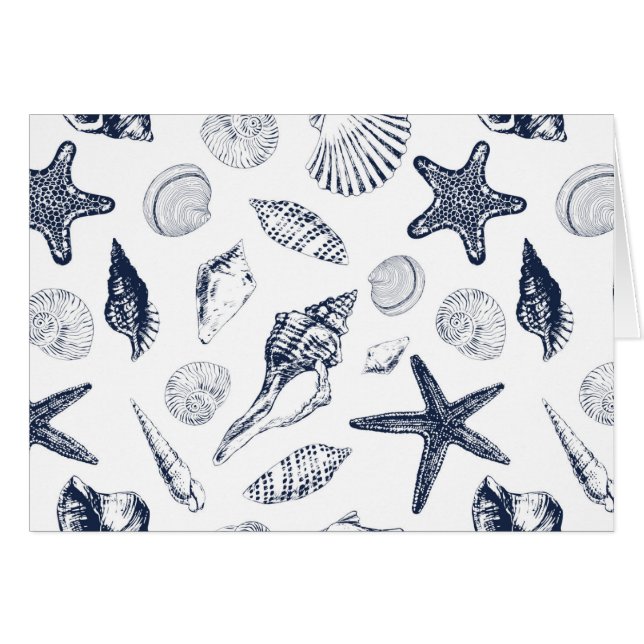 Cartão Criaturas subaquáticas (Frente Horizontal)