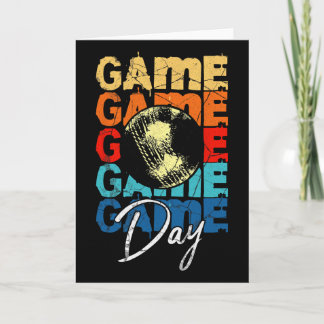 Cartão Cricket Game Day Cricket Mom Dad Sister Boys Girl