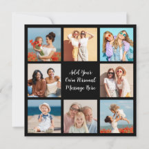 Crie a sua própria colagem de 8 fotos Adicione a s